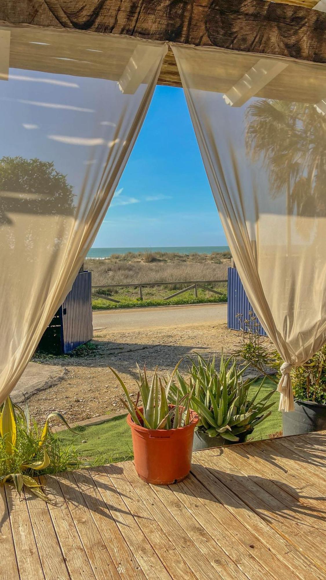 La Cabana A Orillas Del Palmar Cádiz Exteriör bild